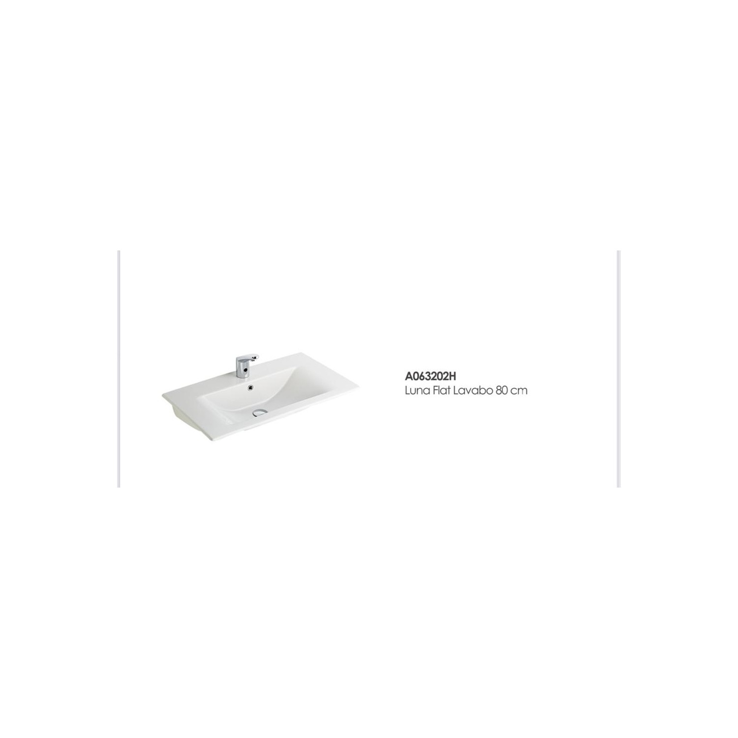 Seramiksan Luna 80 cm Goldstone MDF Banyo Dolabı Takımı