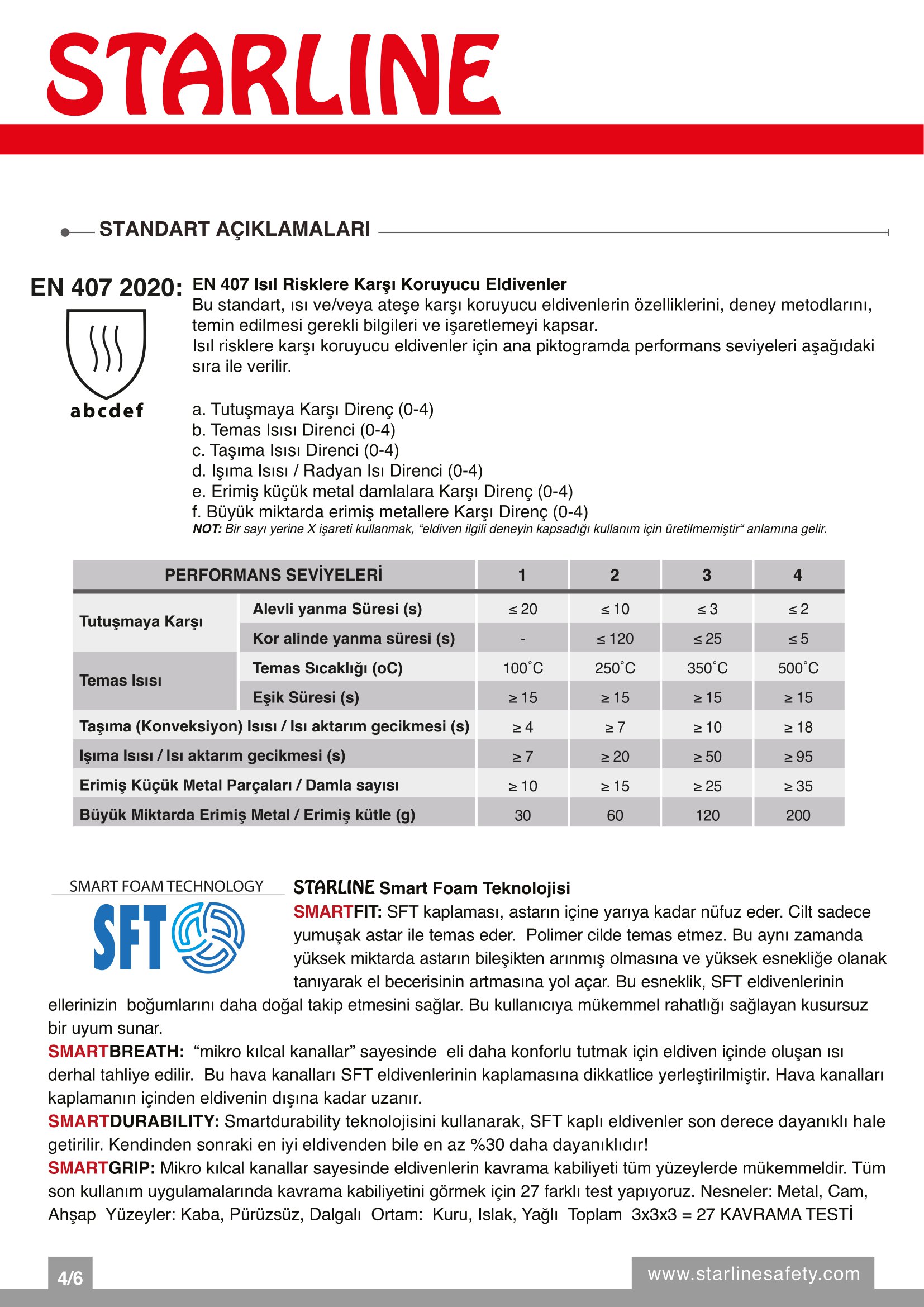 Starline Stl 1003 Genel Amaçlı Gri Siyah Sft Köpük Nitril Eldiven 7/S Beden