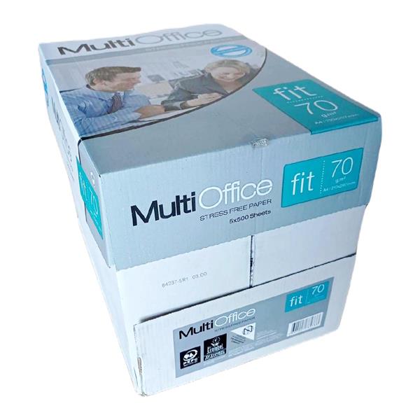Multi Office A4 Fotokopi 70 gr Fotokopi Kağıdı 500'lü 5 Paket 1 Koli
