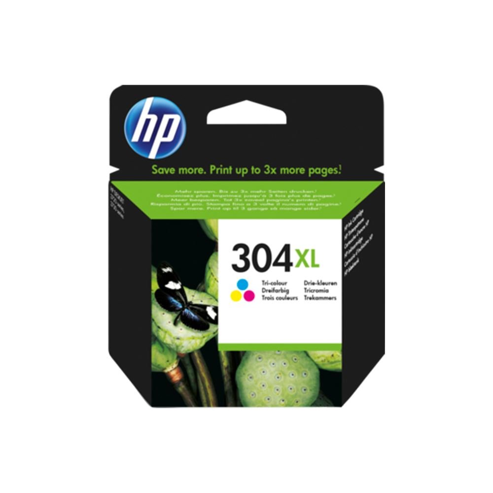 HP 304Xl Color Renkli Yüksek Kapasiteli Kartuş N9K07Ae