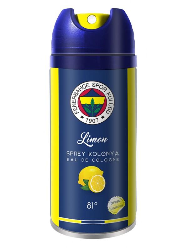 FENERBAHÇE SPREY LİMON KOLONYASI 81° - 150 ML