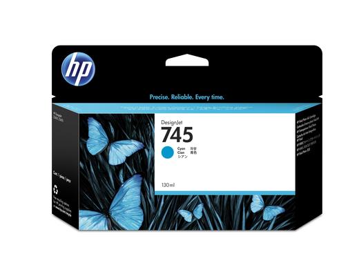 HP 745 Cyan Mavi 300Ml Plotter Kartuşu F9K03A