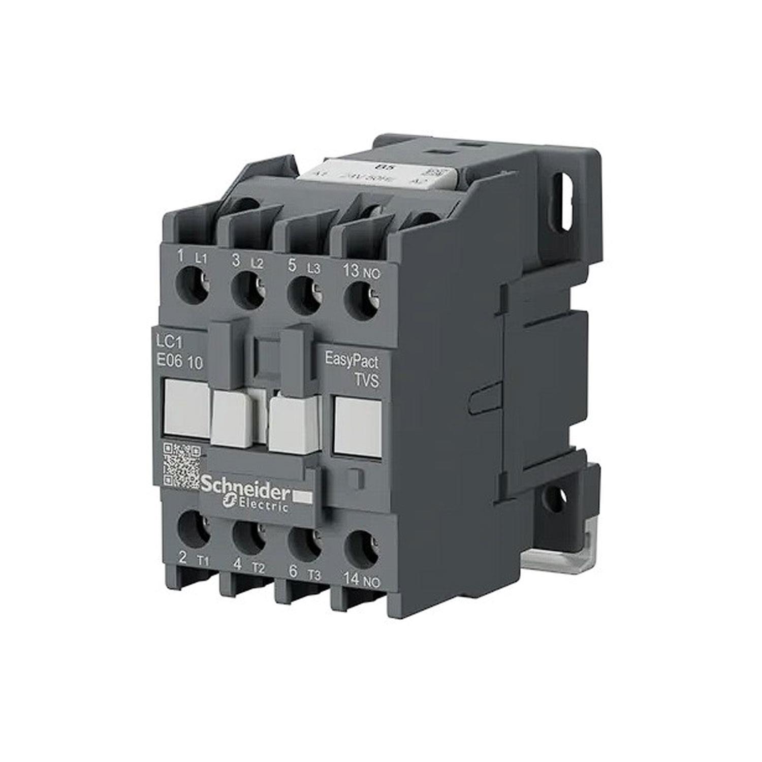 SCHNEIDER EASYPACT TVS LC1E0610B5 3P 6A 24VAC GÜÇ KONTAKTÖRÜ