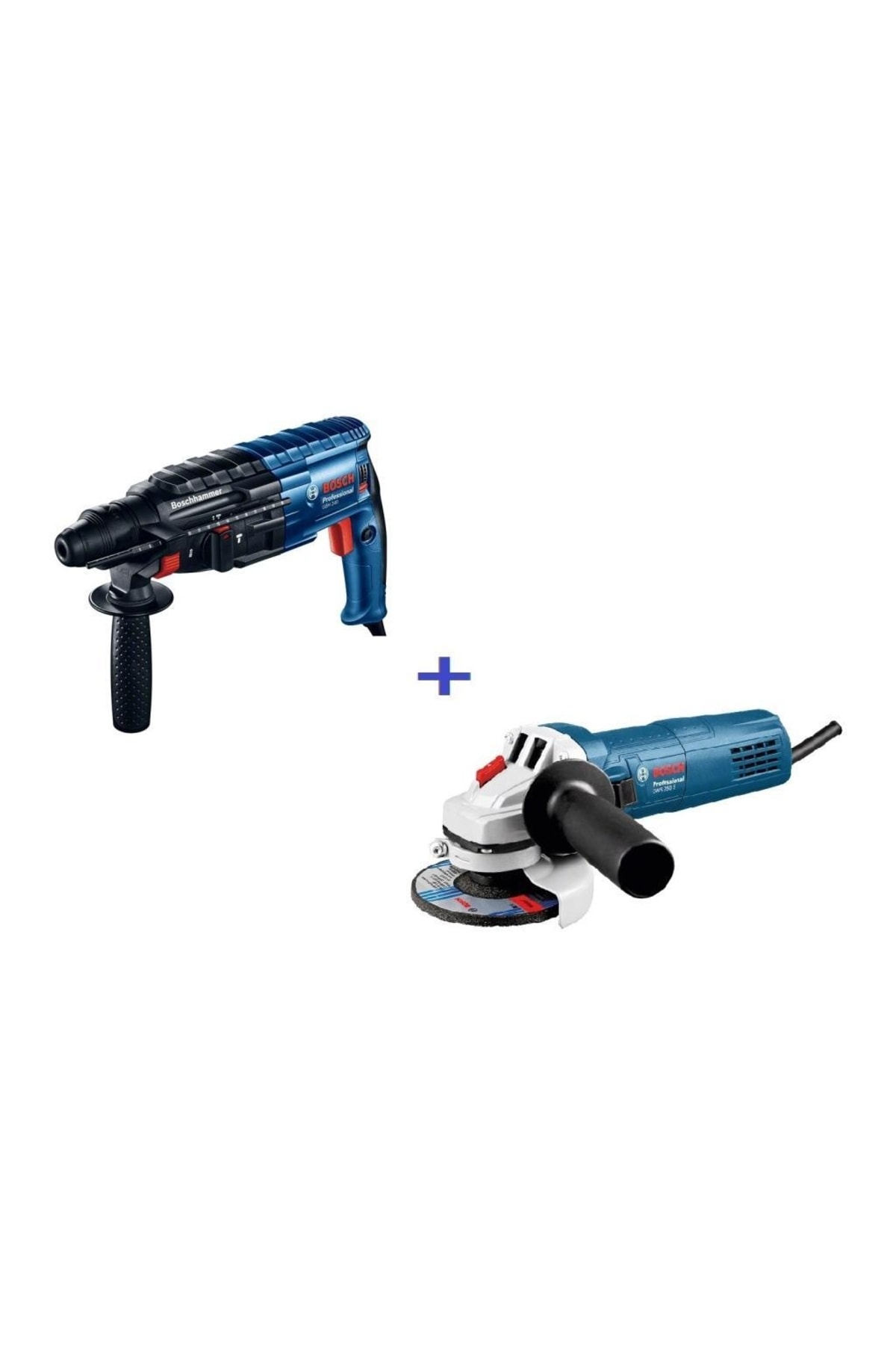 Bosch GBH 240 + GWS 750-125 S Profesyonel Set