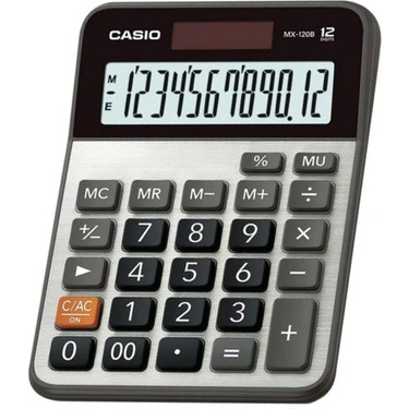 Casio DX-120B 12 Hane Masa Üstü Hesap Makinesi