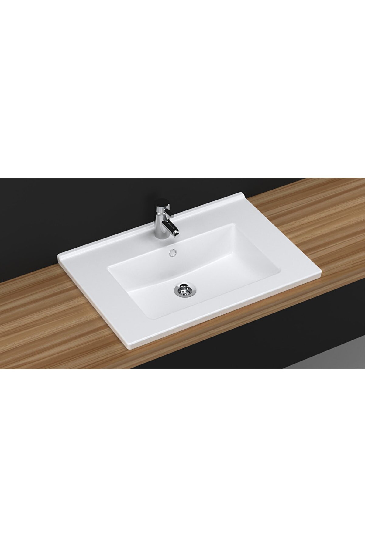Turavit Bella Etajer Uyumlu Lavabo 65 x 45 cm