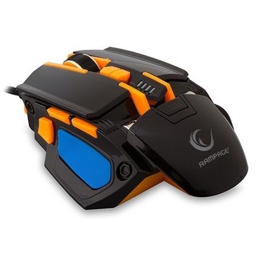 Everest Rampage SMX-R4 Siyah Usb Kablolu Gaming Laser Makrolu Mouse