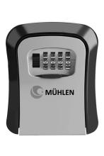 Mühlen Safe Key 3 Duvara Montaj Şifreli Anahtar Saklama Kasası ve Kutusu