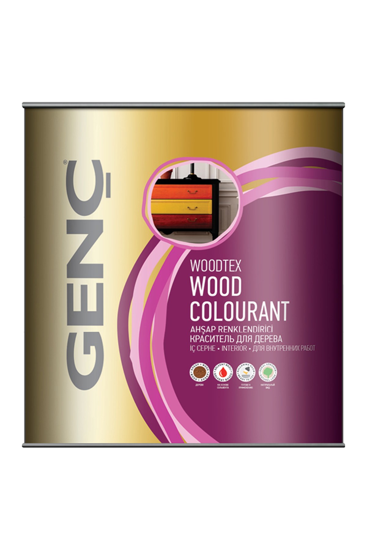 Genç Sentetik Ahşap Boya ve Renklendirici 0.75 l NATUREL