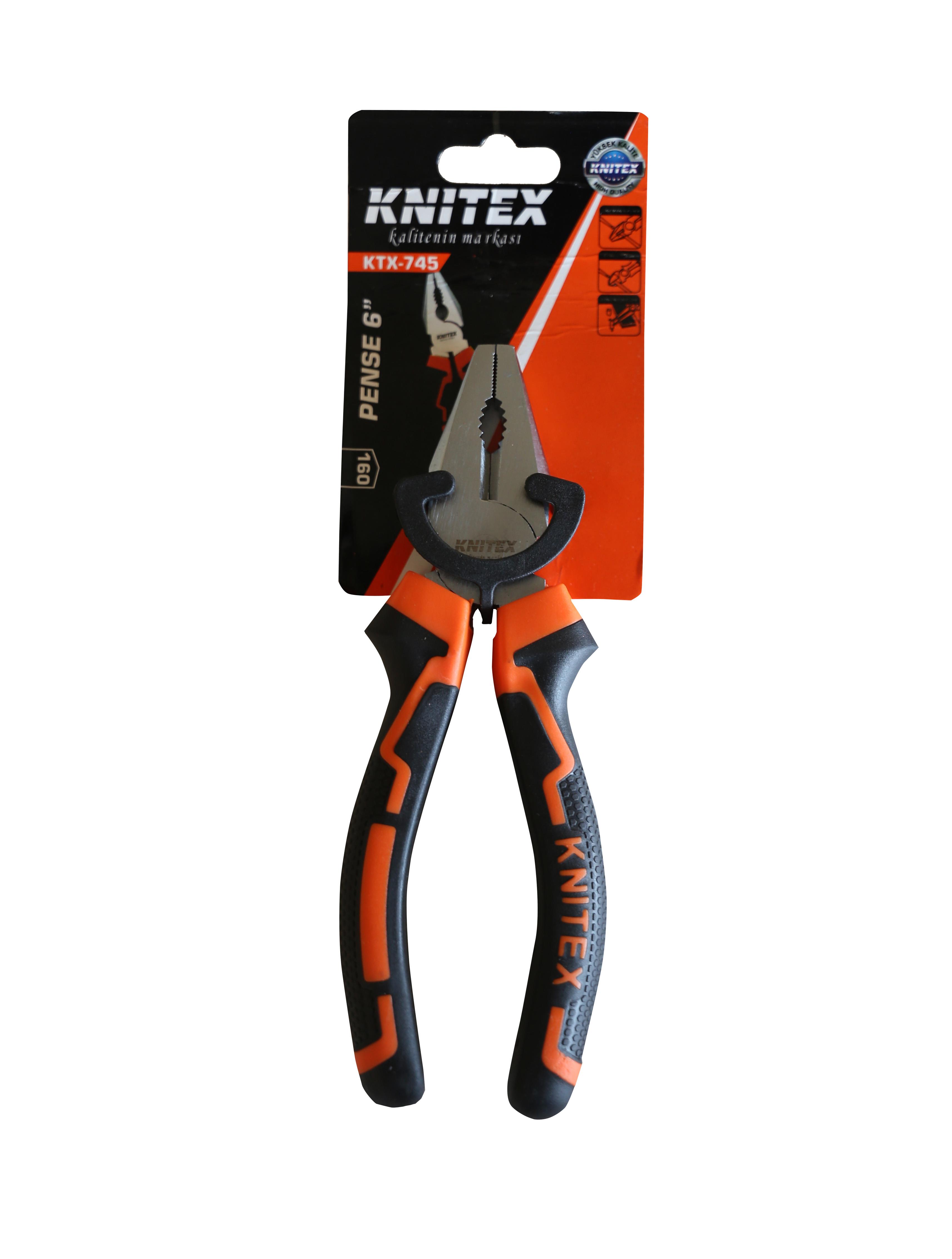 Knıtex Ktx 745 Pense 160 mm 6" Karbon Çelik Krom