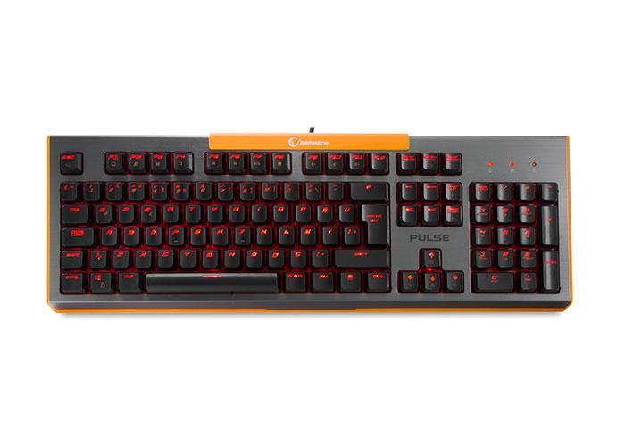 Everest Rampage KB-R15 Pulse Siyah Turuncu Mavi Mekanik Tuşlu Oyuncu Klavyesi