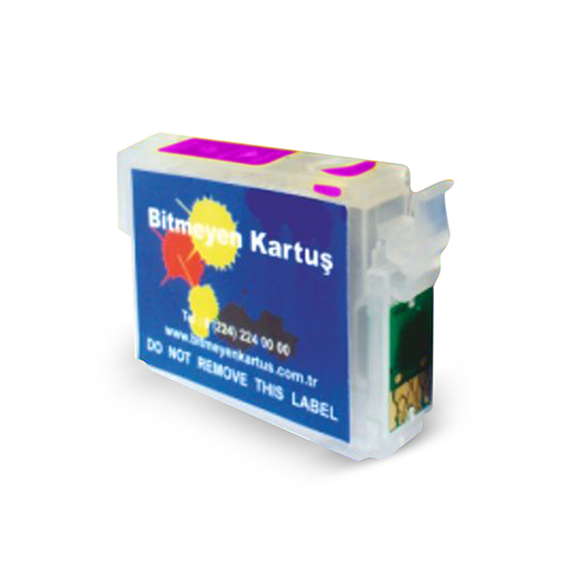 Epson T0713 Kırmızı Uyumlu Kolay Dolan Kartuş ''Dolu'' -D78/ D92/ Dx4000/ Dx4450/ Dx6050/ Dx7450/ Dx9400/ Bx6000/ Sx100/ Sx115/ Sx218/ Sx405/ Sx515/ Dx4050/ Dx5000/ Dx7000/ Dx8400/ Dx9400/ S20/ Sx105/ Sx200/ Sx400/ Sx415/ Sx600/ Bx300/ Bx310/ Sx110/ Sx20