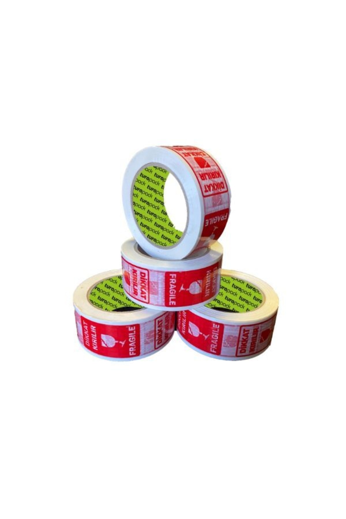 Teknoloji Elektrik Hotmelt Dikkat Kırılır Koli Bantı 45 Mm X 100 M 1.kalite 10 Adet