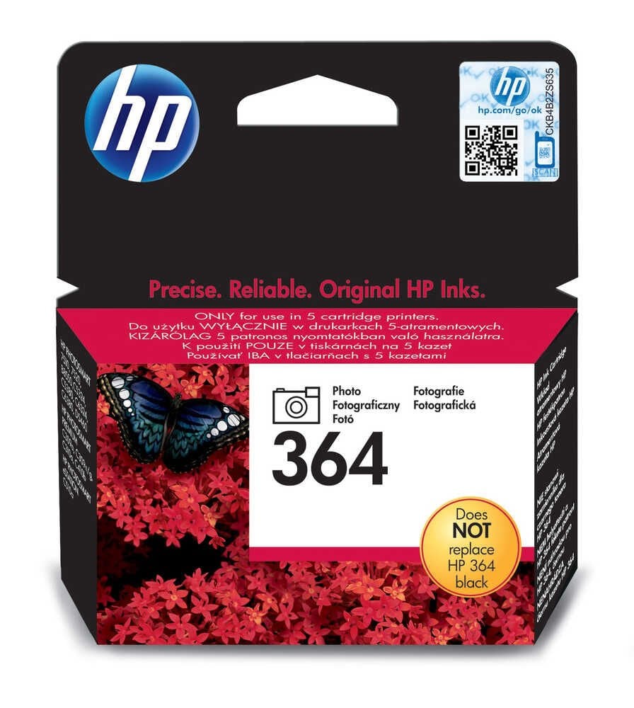 HP 364 Mürekkep Kartuşu Fotoğraf Siyah Cb317Ee