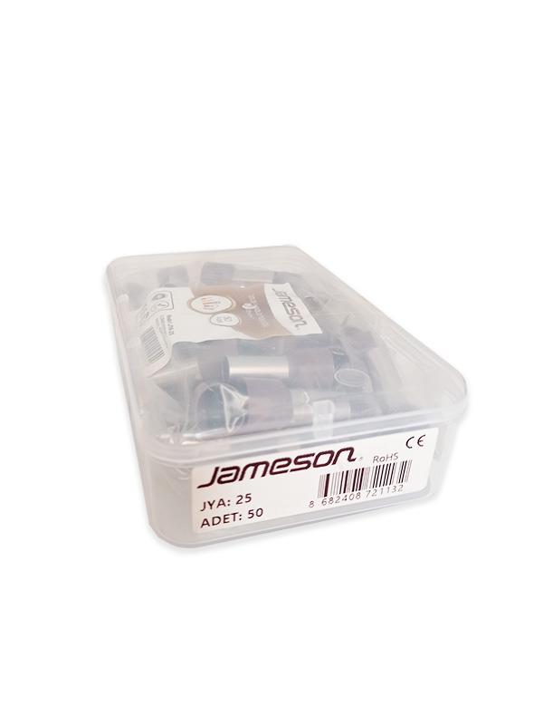 JAMESON JYA-25.0 ALMAN NORMU İZOLELİ KABLO YÜKSÜK (25,0 MM-KAHVE) (50 ADET )