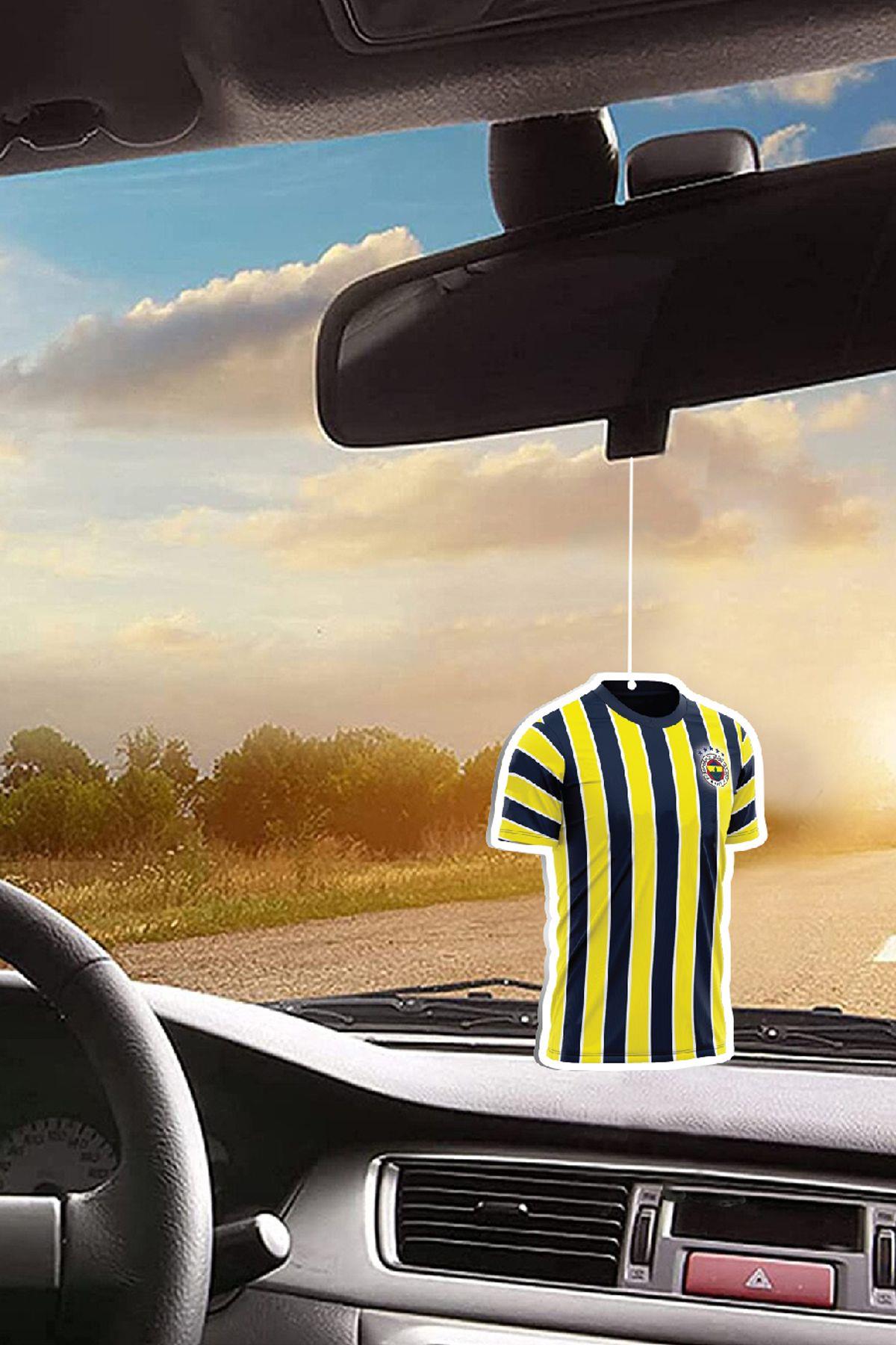 Fenerbahçe Lisaslı 5 Yıldızlı Taraftarlı Formalı Asma Oto Kokusu
