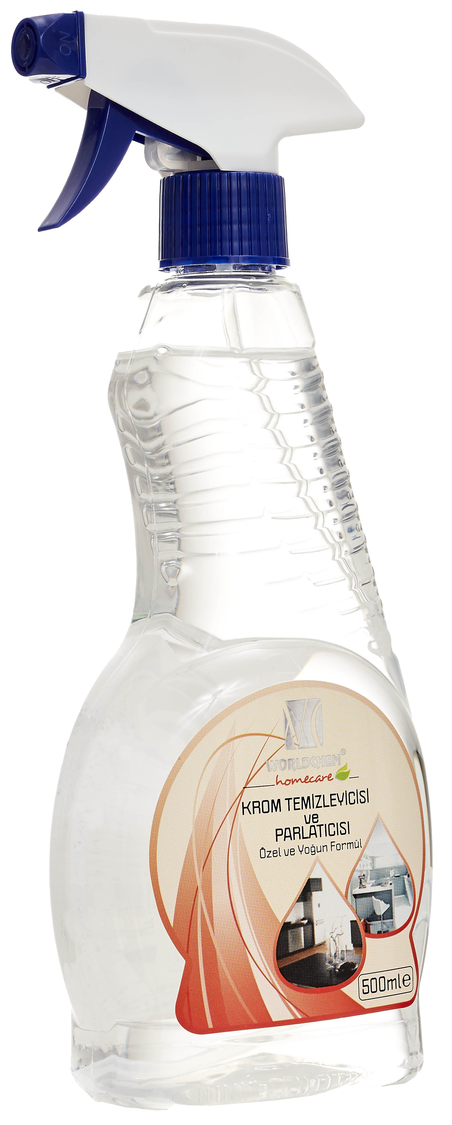 Worldchem Ykr Kokusuz Paslanmaz Çelik Ve Krom Temizleyici Ve Parlatıcı 500 ml
