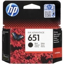 HP 651 C2P10A Siyah Orjinal Kartuş Deskjet 5645 / 5575