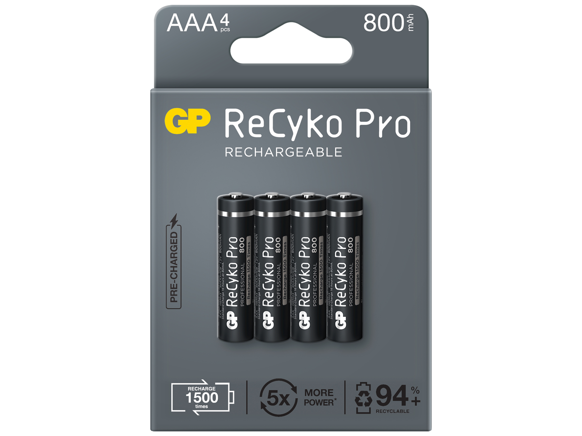 GP E211 USB AA-AAA Şarj Cihazı GP ReCyko Pro 2000 mAh 4lü AA GP ReCyko Pro 800 mAh 4lü AAA
