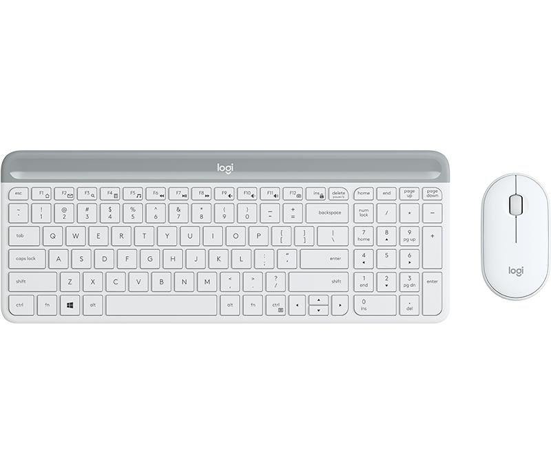 Logitech 920-009436 Mk470 Beyaz Kablosuz Klavye Mouse Seti