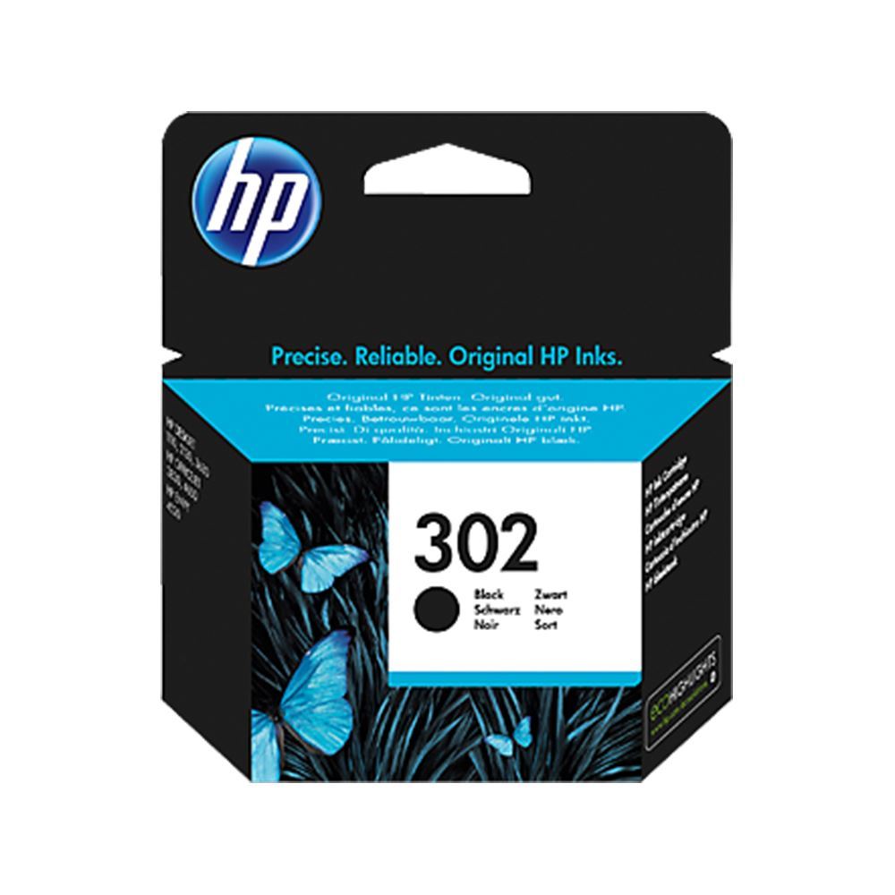 HP 302 Siyah Mürekkep Kartuşu F6U66Ae