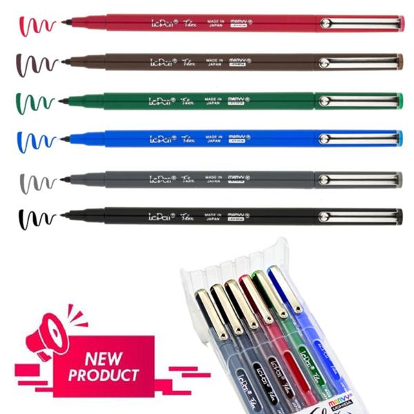 Marvy Le Pen Fırça Kaligrafi Uç Flex 6 Lı Set