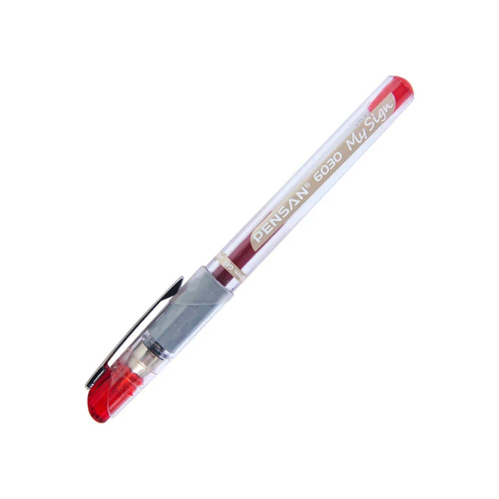 Pensan İmza Kalemi Jel My Sıgn 1,0 mm Kırmızı