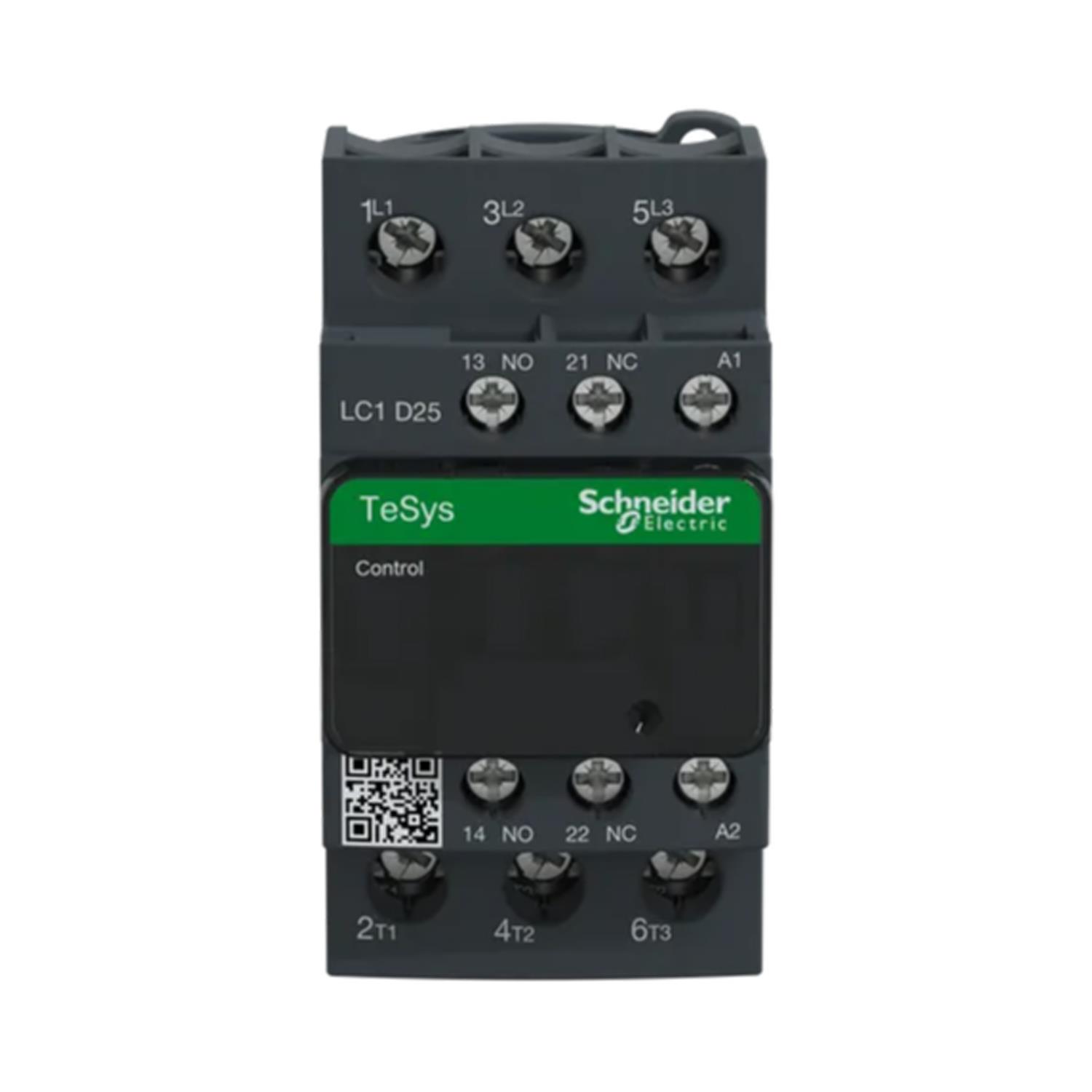 SCHNEIDER TESYS D LC1D25M7 1NA+1NK 11KW 3P 25A 220VAC GÜÇ KONTAKTÖRÜ