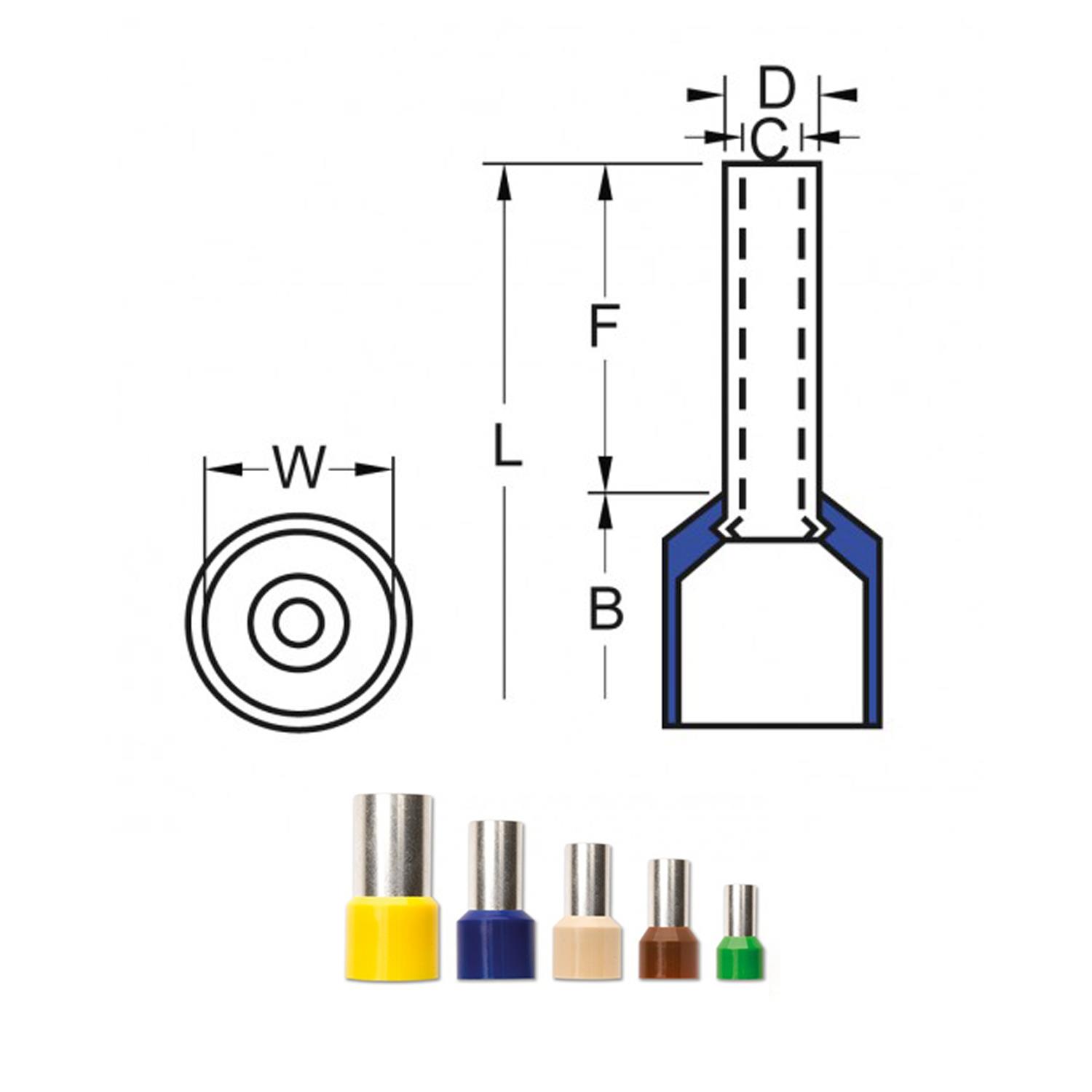 PLASTİM PKY-2250 ALMAN NORMU 25,00 MM İZOLELİ KABLO YÜKSÜK (50 ADET )