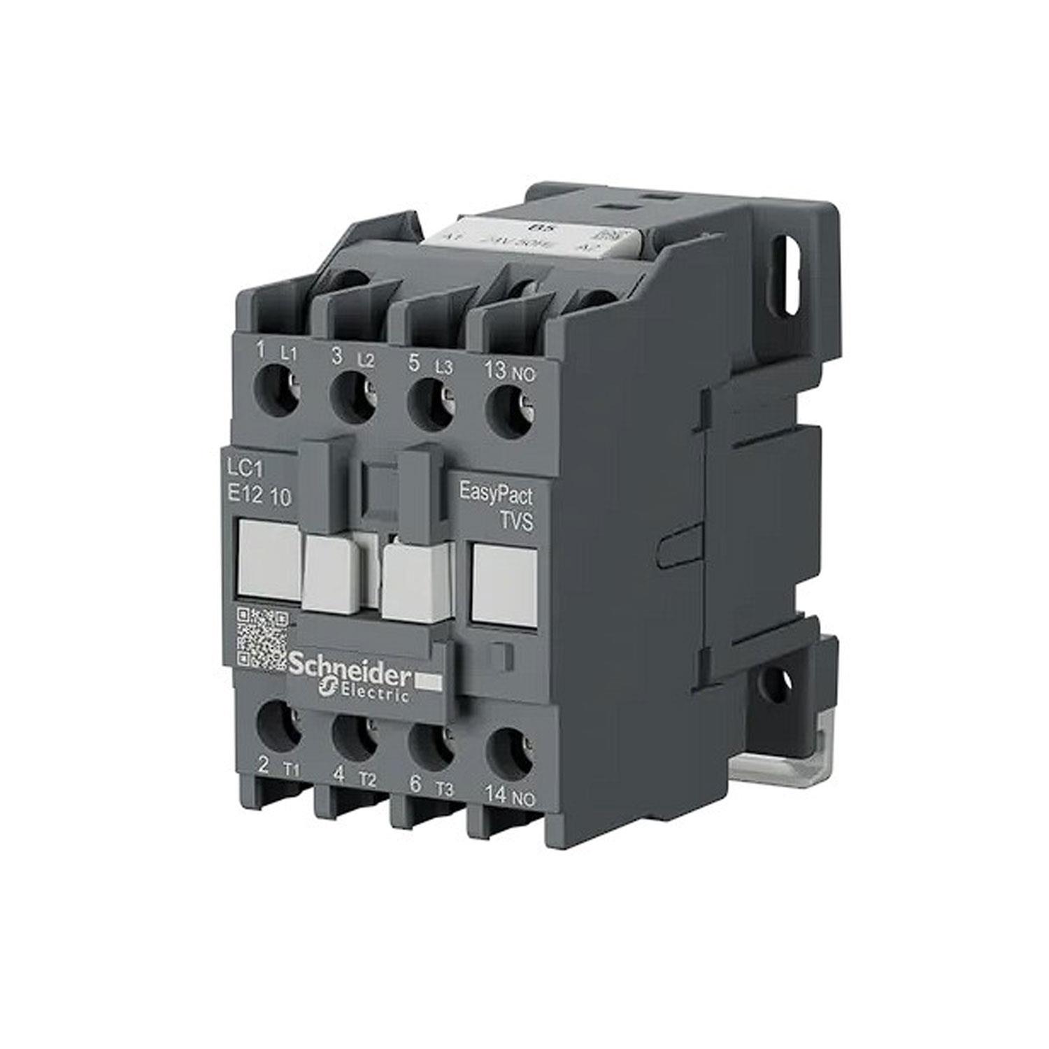 SCHNEIDER EASYPACT TVS LC1E1210B5 3P 12A 24VAC GÜÇ KONTAKTÖRÜ