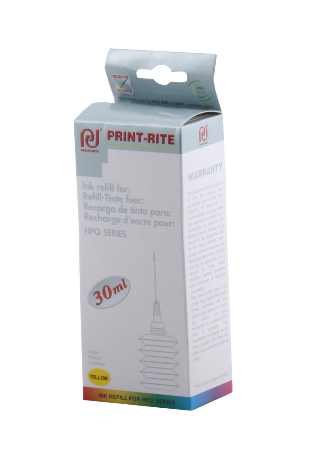 Print-Rite HP Üniversal Dye Sarı Mürekkep 30Ml