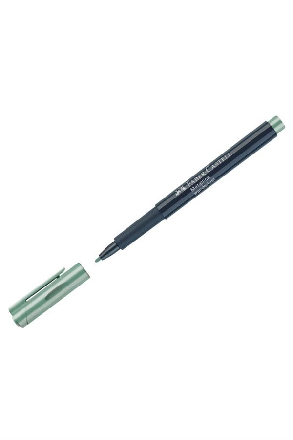 Faber Castell Metalik Markör Kalem Yeşil