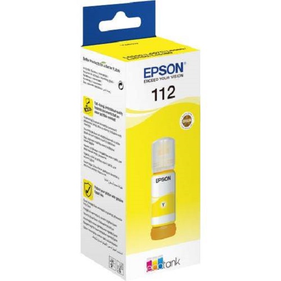 Epson T06C44 112 Yellow Sarı Şişe Mürekkep C13T06C44A