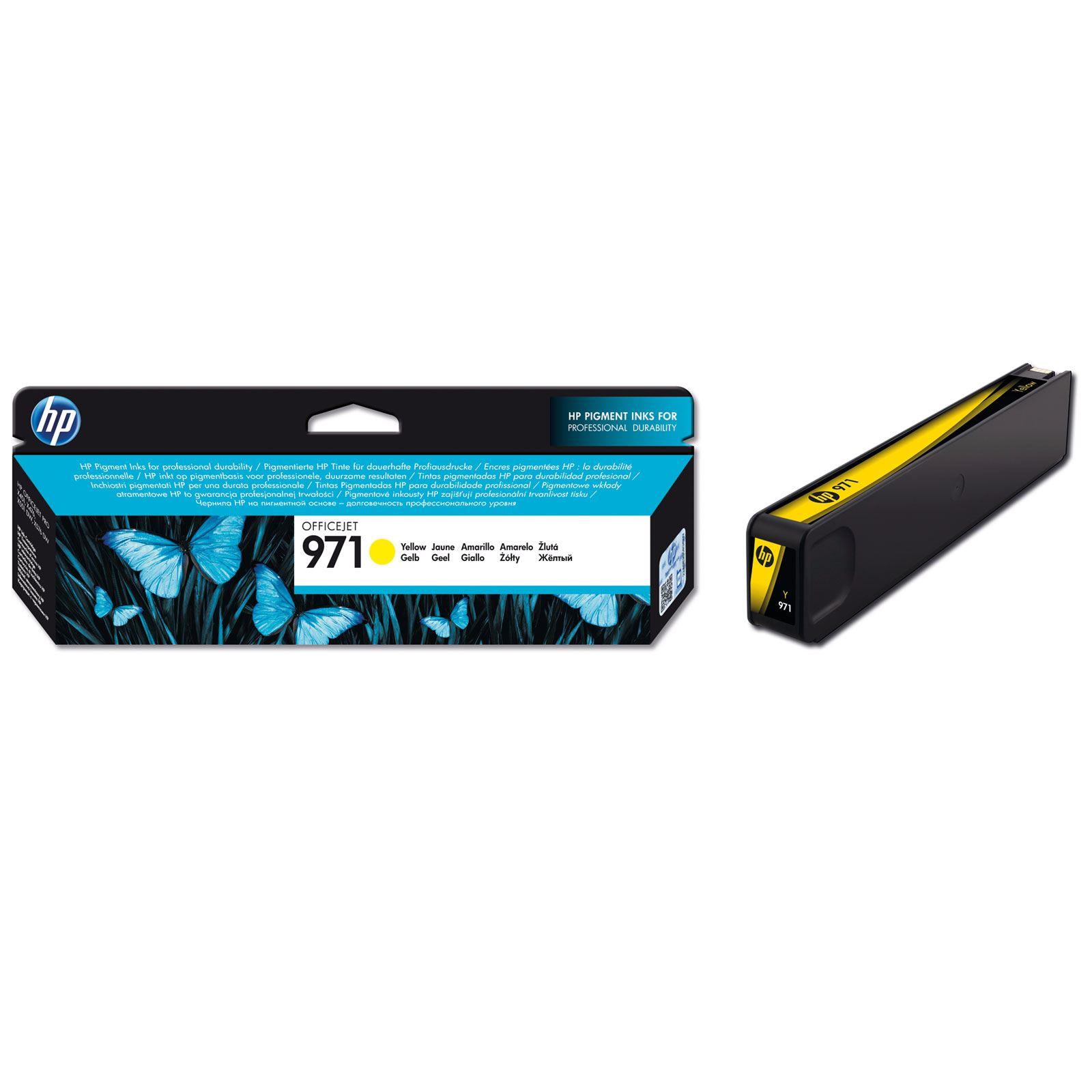 HP 971 Yellow Sarı 3.000 Sayfa Kartuş Cn624A