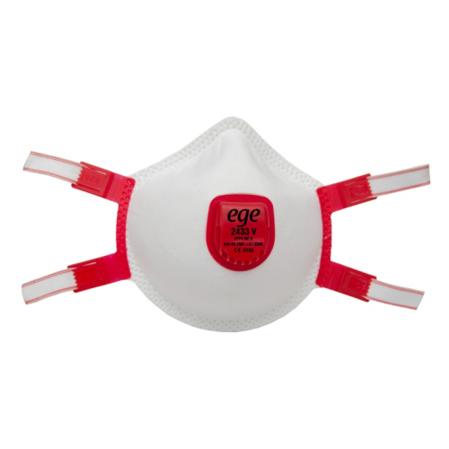 EGE 2433 VFFP3 NR D Toz Maskesi Ventilli 100 Adet