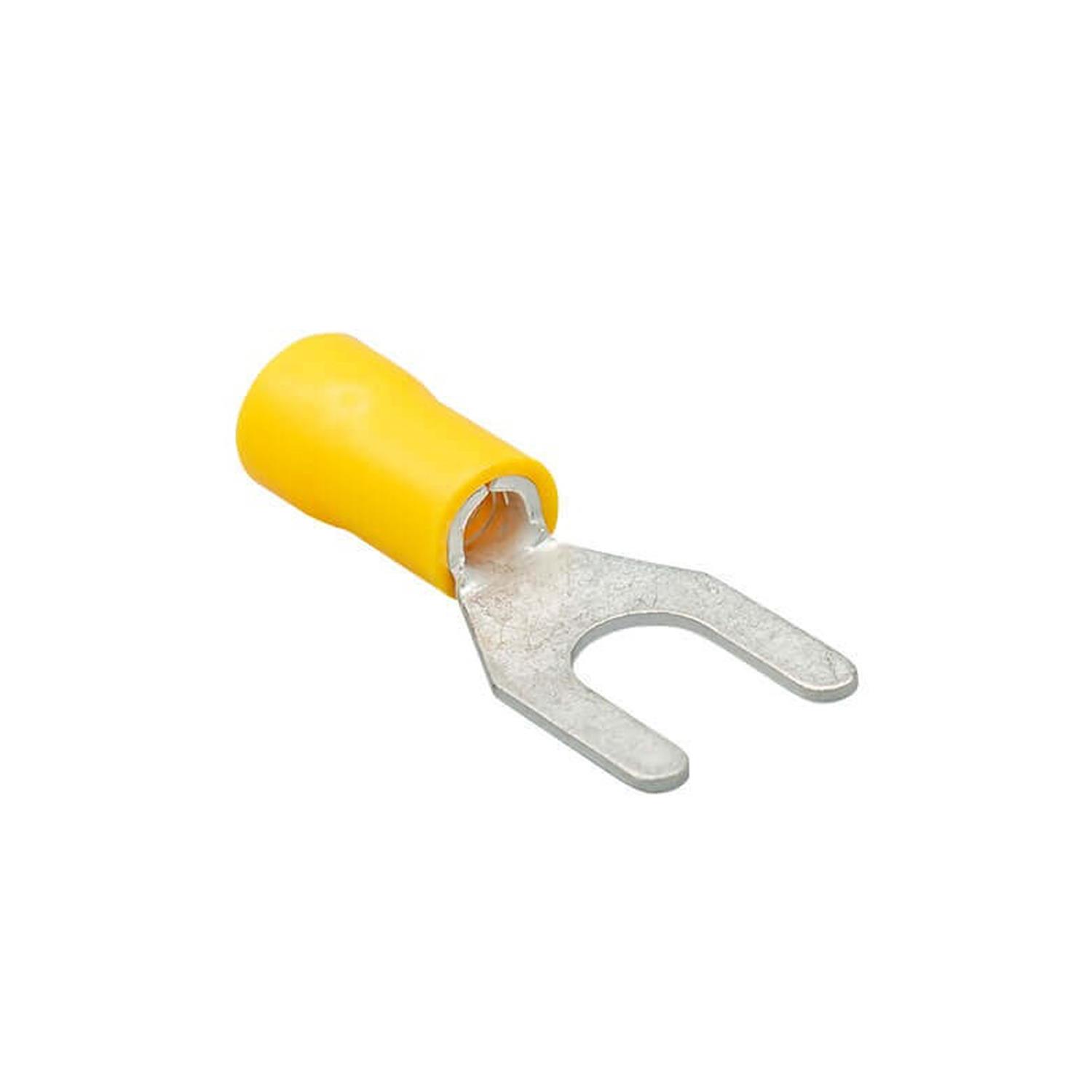 JAMESON JÇU-5006 M5 ÇATAL TİP İZOLELİ KABLO UCU (4,00-6,00 MM, SARI) (100 ADET )