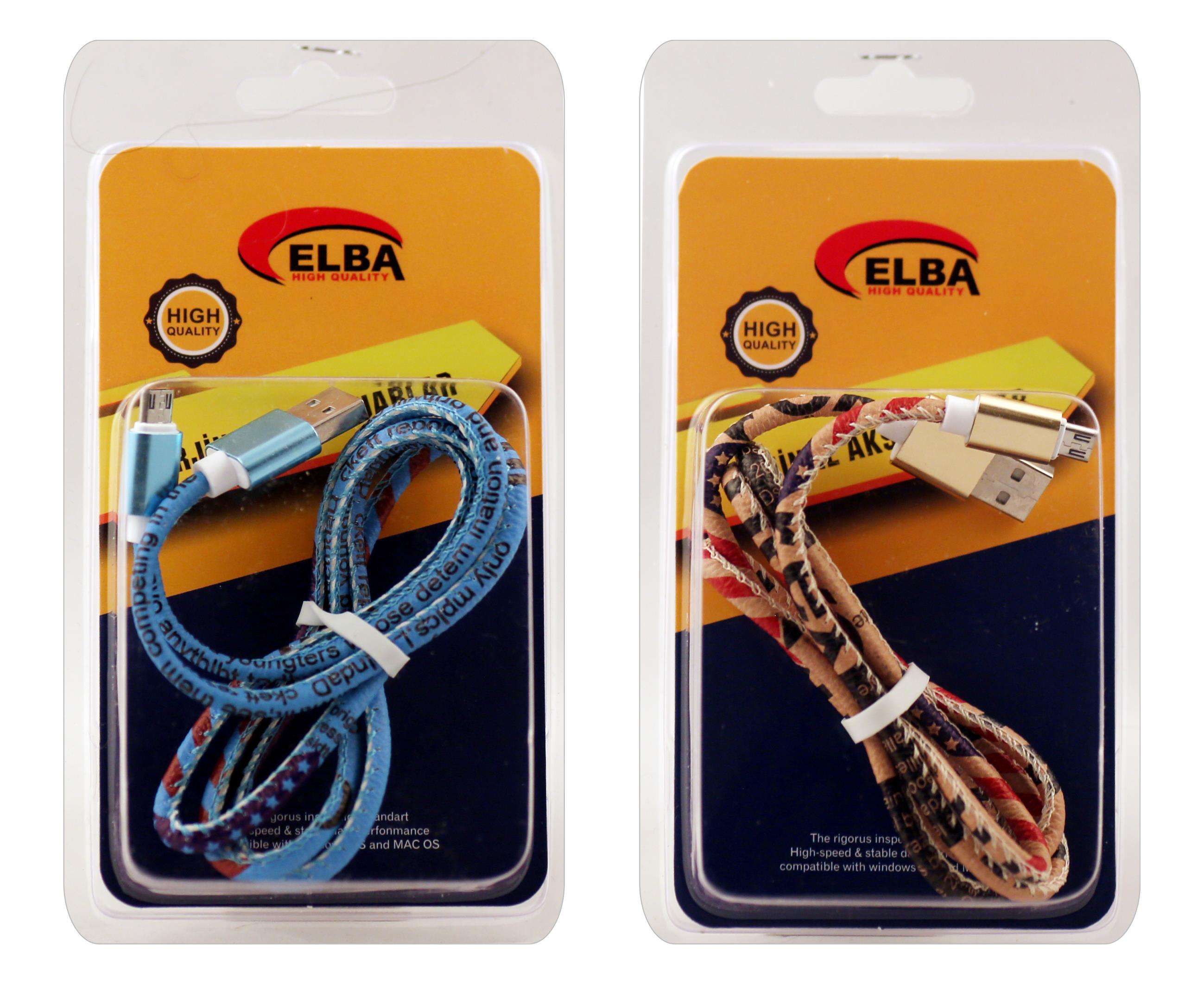Elba ECK-45M Bağlantı Kablosu Micro 1mt Renkli