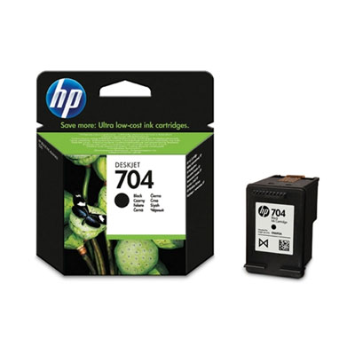HP 704 Black Siyah Kartuş Cn692Ae
