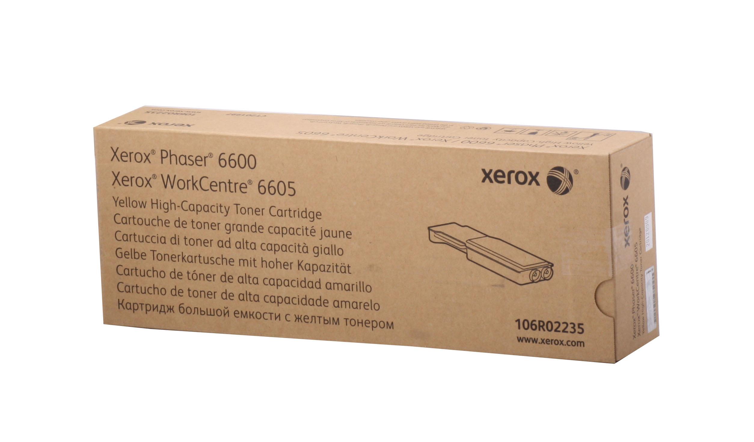 Xerox 106R02235 Phaser 6600 6605 Yüksek Kapasite Yellow Sarı Toner