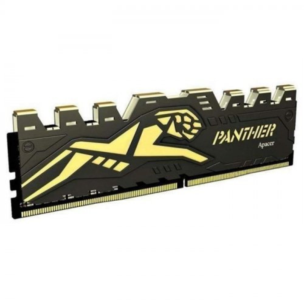 Apacer Panther Black-Gold 32GB (2x16GB) 3200Mhz CL16 DDR4 Gaming Ram