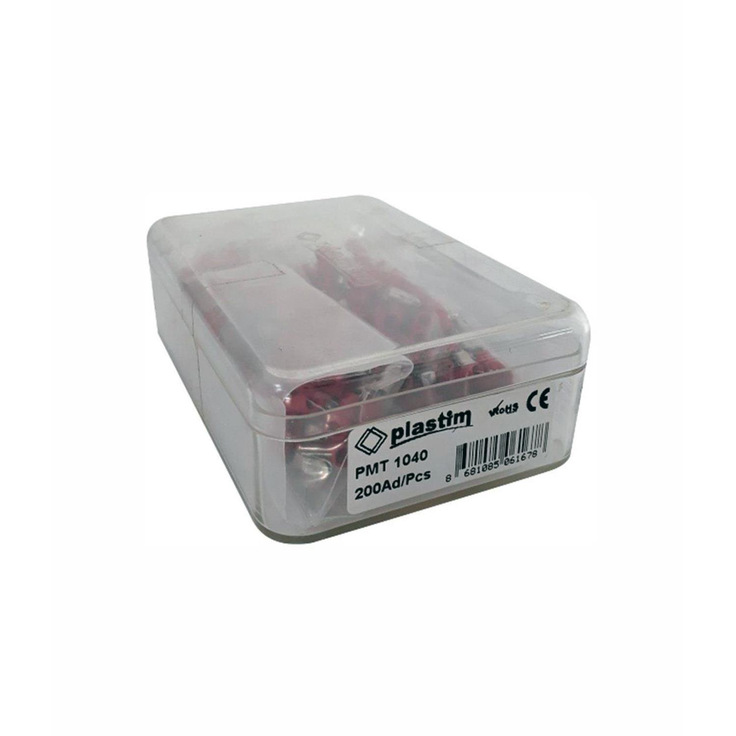 PLASTİM PMT-1040 1,5 MM ERKEK TERMİNAL İZOLELİ KABLO UCU (200 ADET )