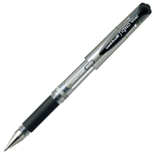 Uni-Ball Um-153 Signo Broad İmza Kalemi Siyah