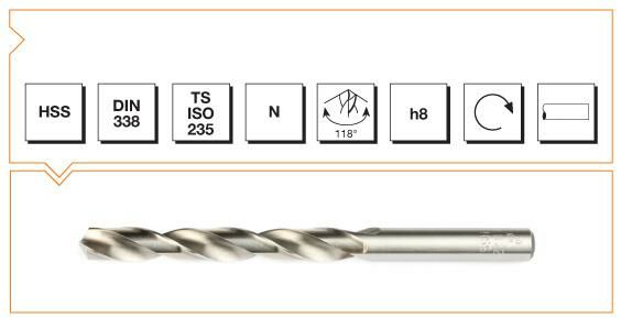 HSS DIN 338 21MM TAŞLANMIŞ MATKAP UCU