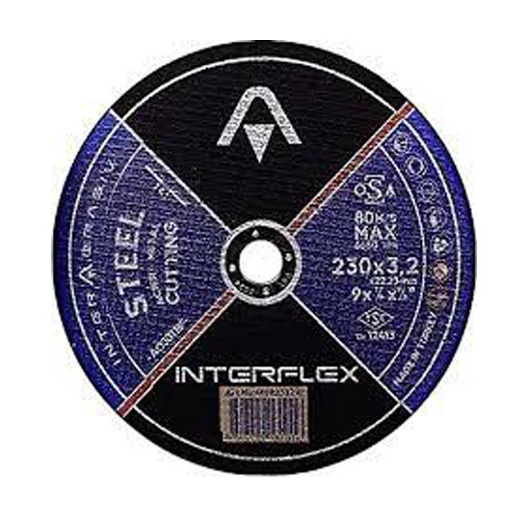 İnterflex 230X3.0X22.23 mm 9''X1/8''X7/8'' Kesme Taşı 25 Adet