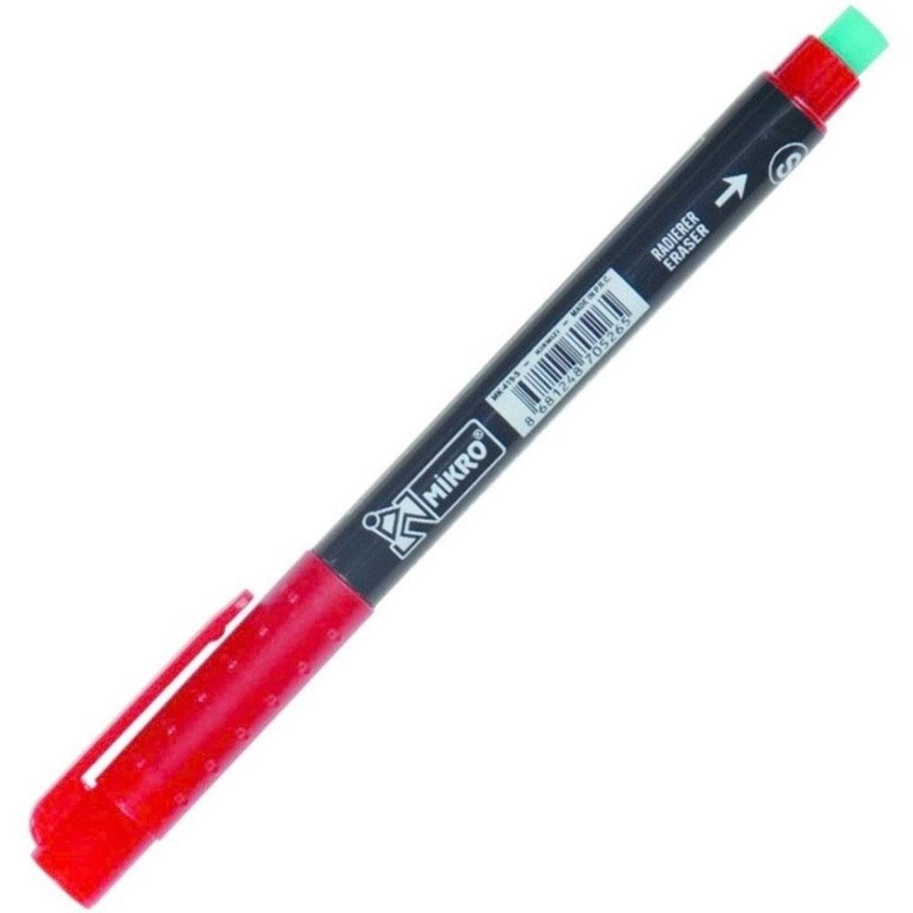 Mikro MK419 CD Kalemi Permanent S Kırmızı 12li Paket