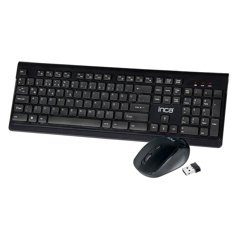 Inca Iws-519 Wireless Multimedia Type-C Klavye&Mouse Set