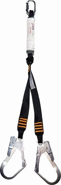Karam KA361 Çift Kol Şok Emicili Lanyard Kolon Halatlı