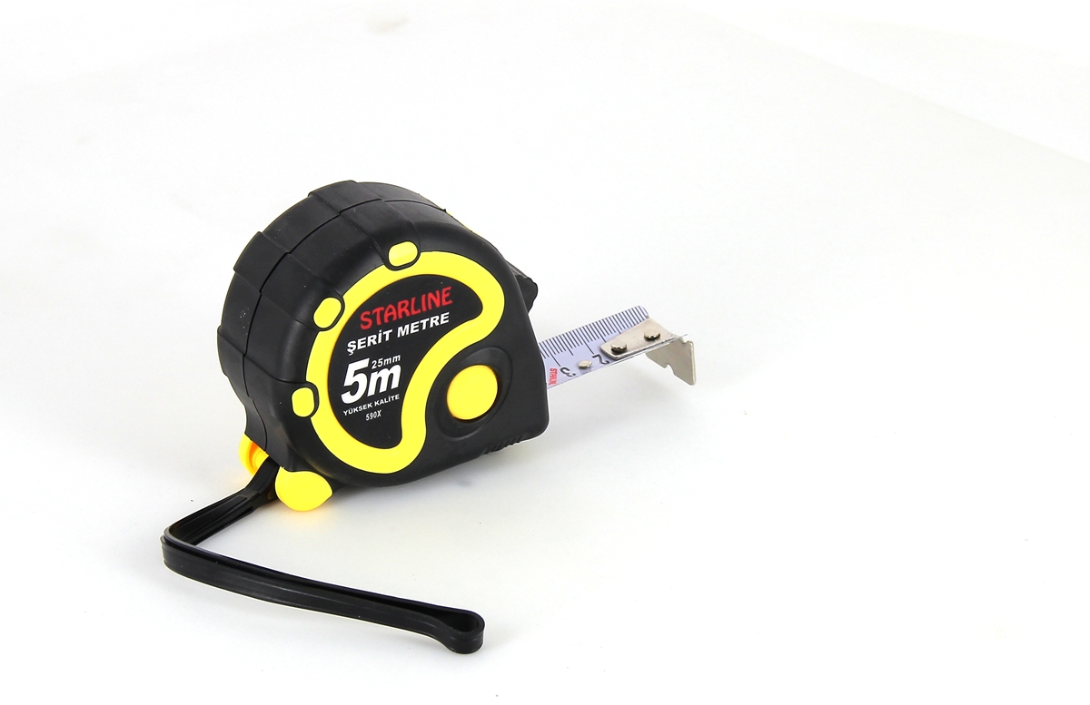 Starline 590X 5 MT Uzunluk X 25 MM Genişlik PRO Şerit Metre