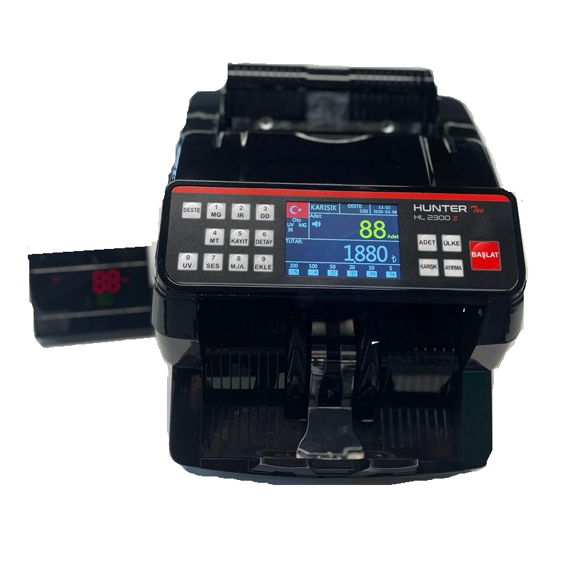Mahen HL 2300S Karışık Para Sayma Makinesi Sahte Para Kontrol