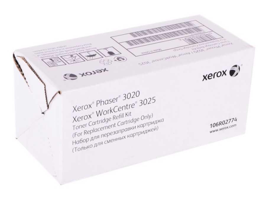 Xerox 106R02774 Phaser 3020 3025 Tnr Refill Kit 1500Syf Toner Tozuxerox Phaser